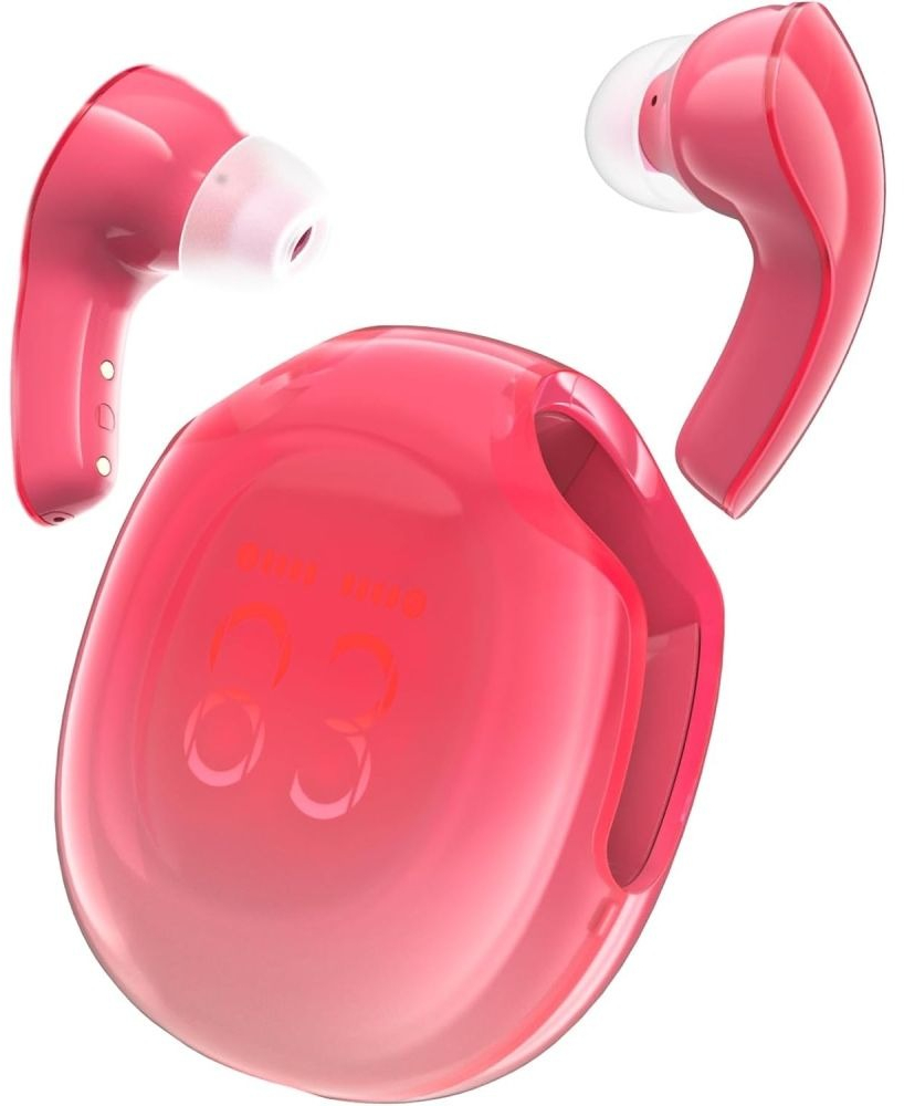 Навушники TWS Acefast T9 pomelo red фото2