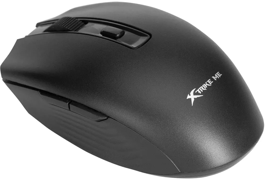 Мишка XTRIKE ME GW-224, Bluetooth+2.4G 1600dpi., 6кн., Silent, черная фото