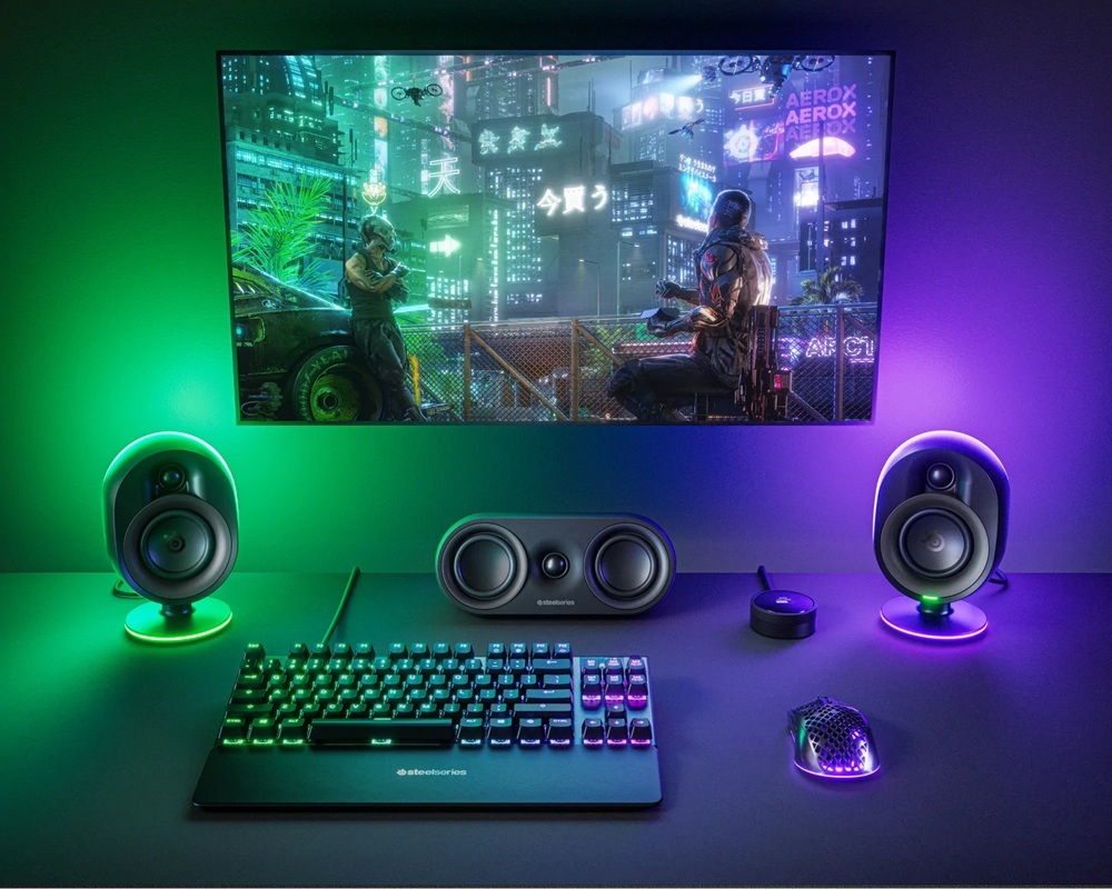 Акустическая система 5.1 SteelSeries Arena 9 Bluetooth RGB фото7