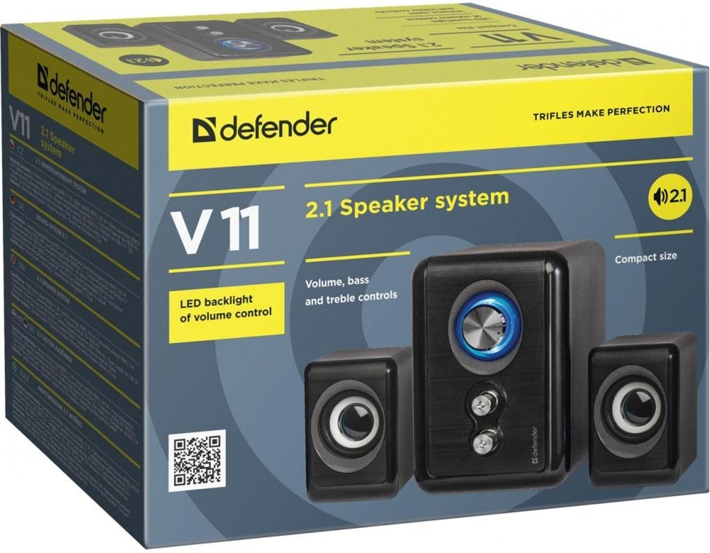 Акустическая система 2.1 Defender V11, 11Вт USB фото3