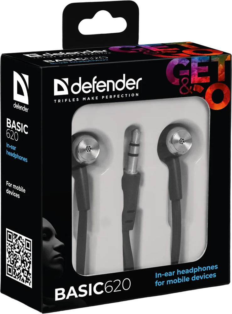 Навушники Defender Basic 620 Black фото2
