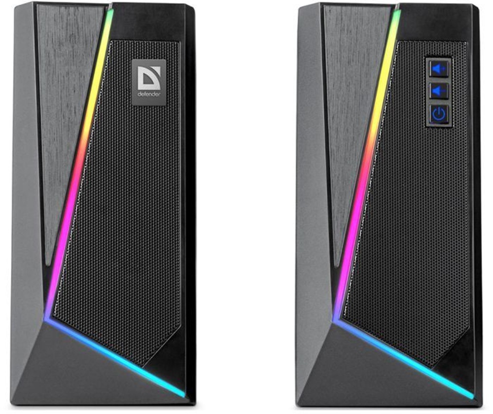 Акустика 2.0 Defender Solar 3 10 Вт, BT/Light USB фото2