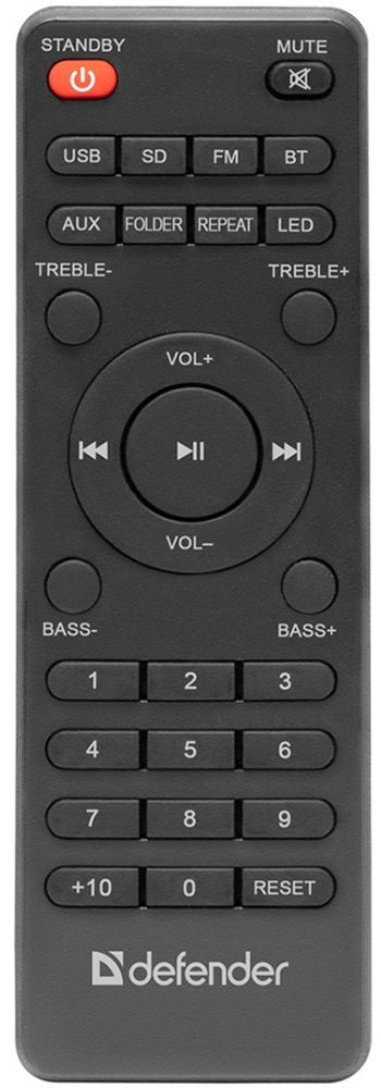Акустическая система 2.1 Defender Eclipse, 40Вт Bluetooth/MP3/SD/USB/AUX/RC фото4