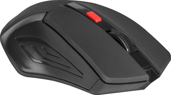 Мишка Defender Accura MM-275 6 кн. 1600 dpi, червоний фото2