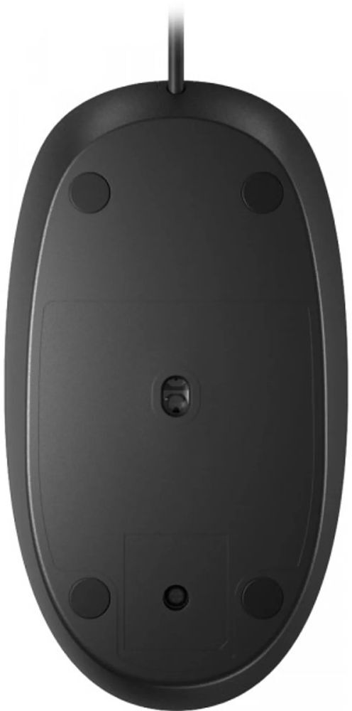 Мишка HP 128 Laser Wired, 3кн., 1200 dpi, черная фото7