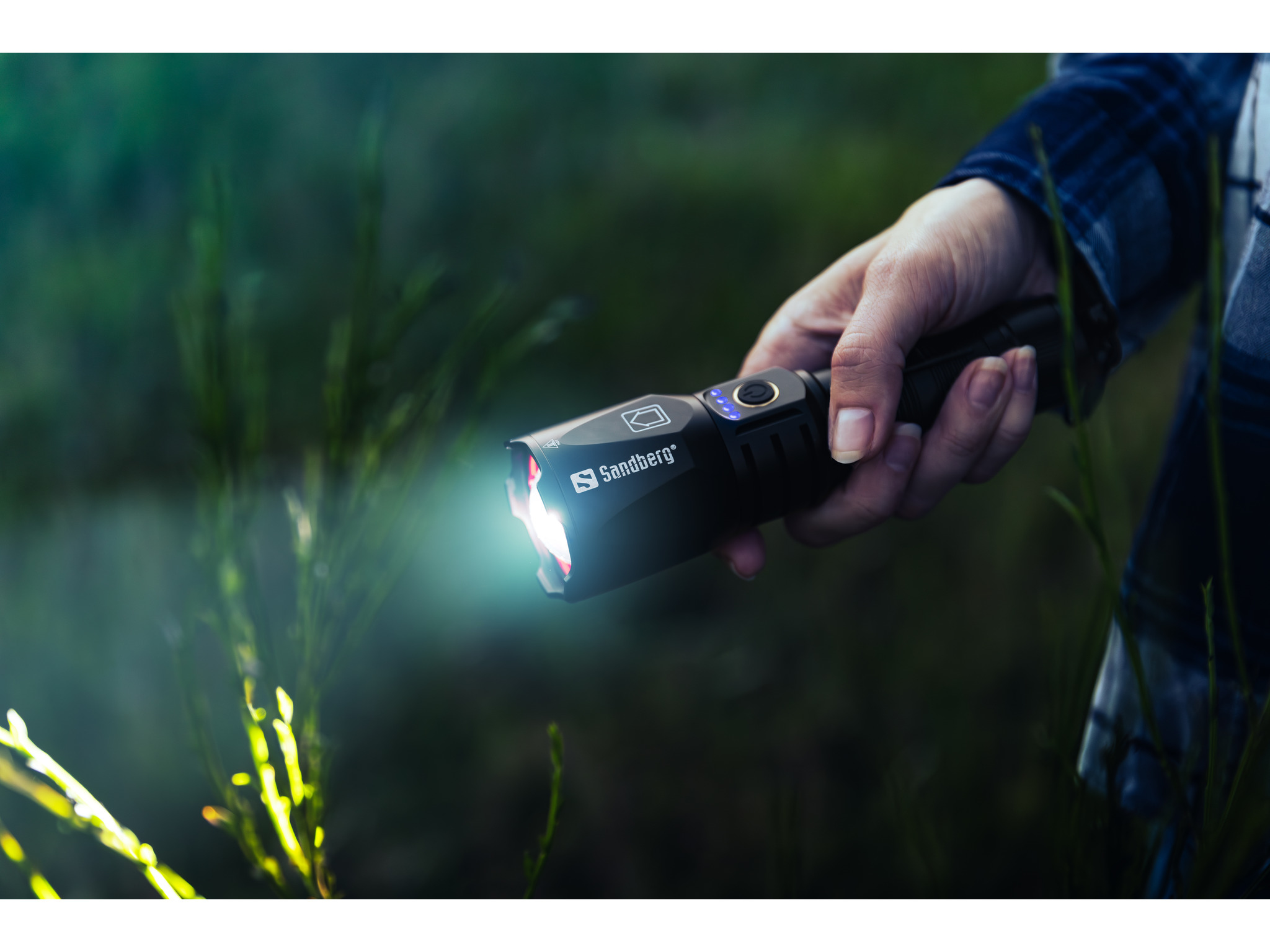 Фонарь Sandberg Survivor Torch Powerbank 5000 mAh (420-89) фото