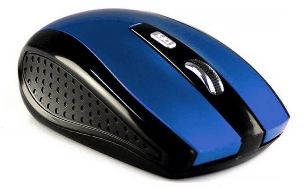Мишка Media-Tech Raton Pro, бездротова, 5 кн., 1600dpi, синя фото