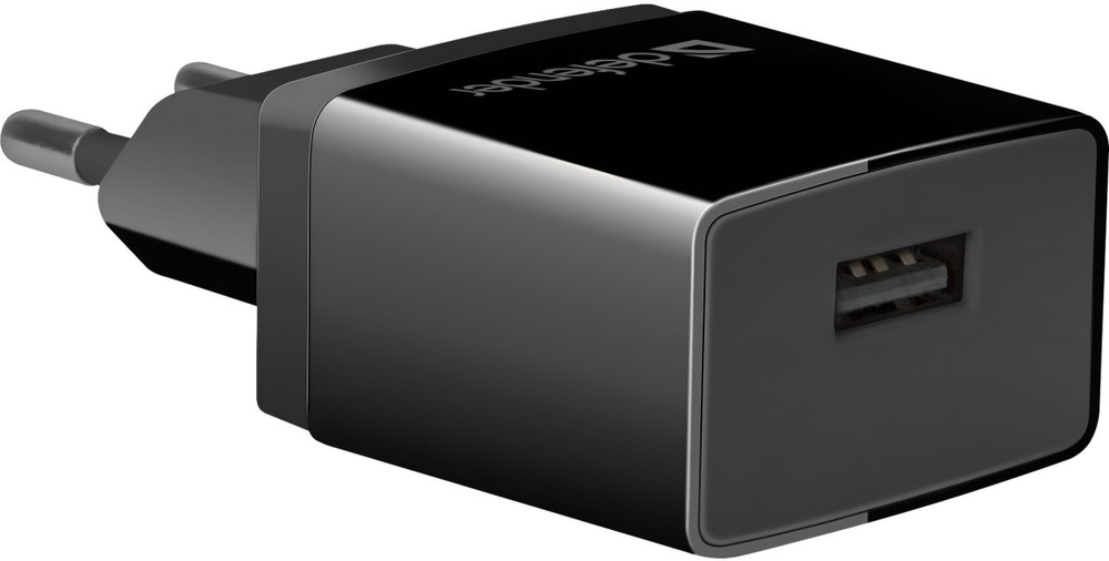 Зарядний пристрій Defender 1xUSB 11W 2.1А + кабель micro-USB UPC-11 Black (83556) фото2