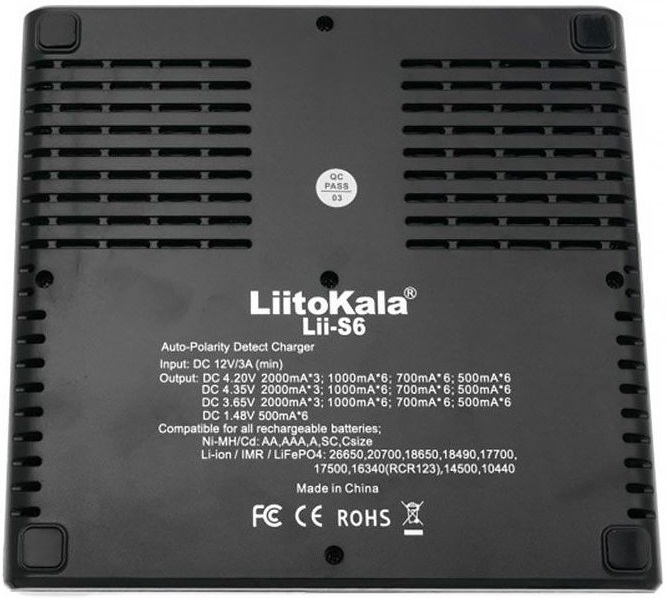 Зарядний пристрій LiitoKala Lii-S6+CAR charger фото4