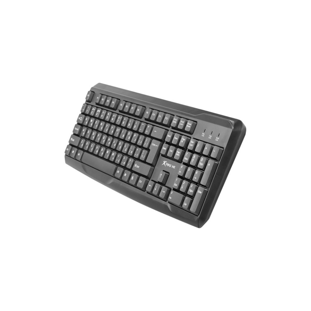 Клавиатура XTRIKE ME KB-229 UA 104 кл. USB чорна (KB-229UA) фото4