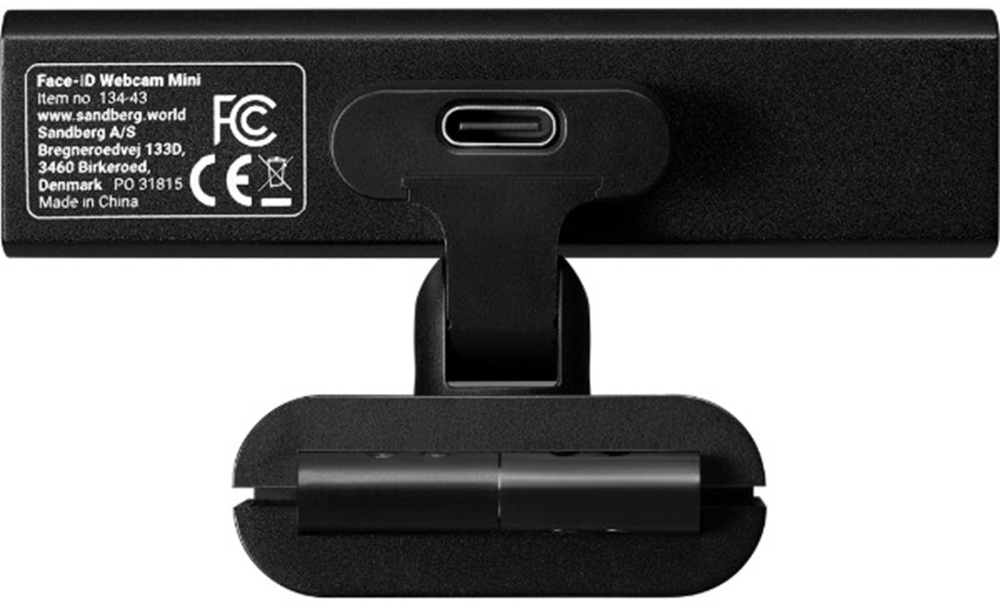Веб-камера Sandberg Face Scan Webcam Mini Full HD Autofocus, ENC, USB-A/USB-C connection фото