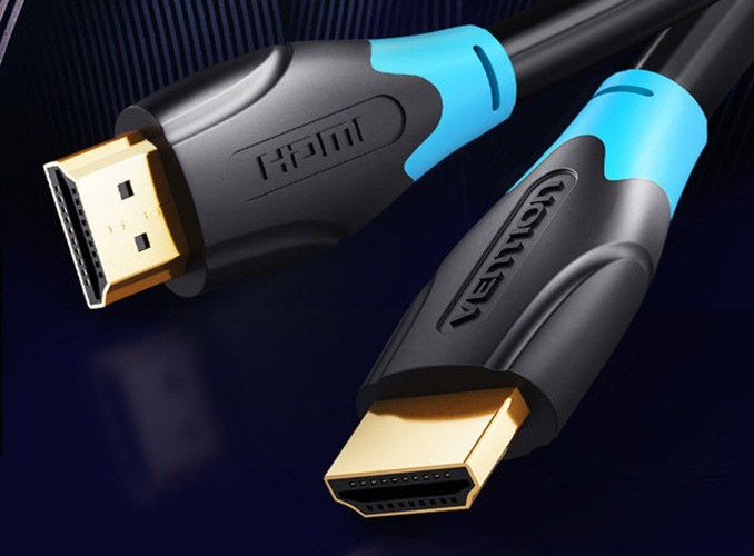 Кабель Vention HDMI M-M, 0.75м, V2.0, 4K 60Гц PVC (AACBE) фото