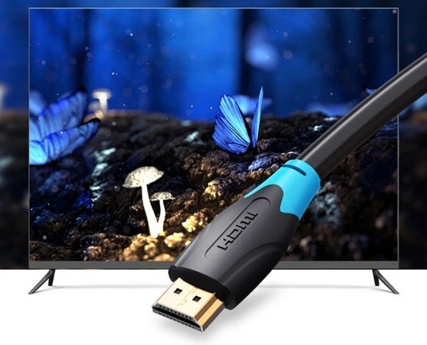 Кабель Vention HDMI M-M, 0.75м, V2.0, 4K 60Гц PVC (AACBE) фото