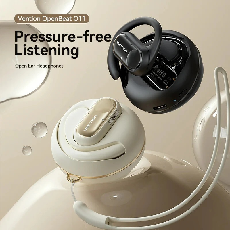 Навушники TWS Vention OpenBeat O11 Beige (NBPN0) фото3