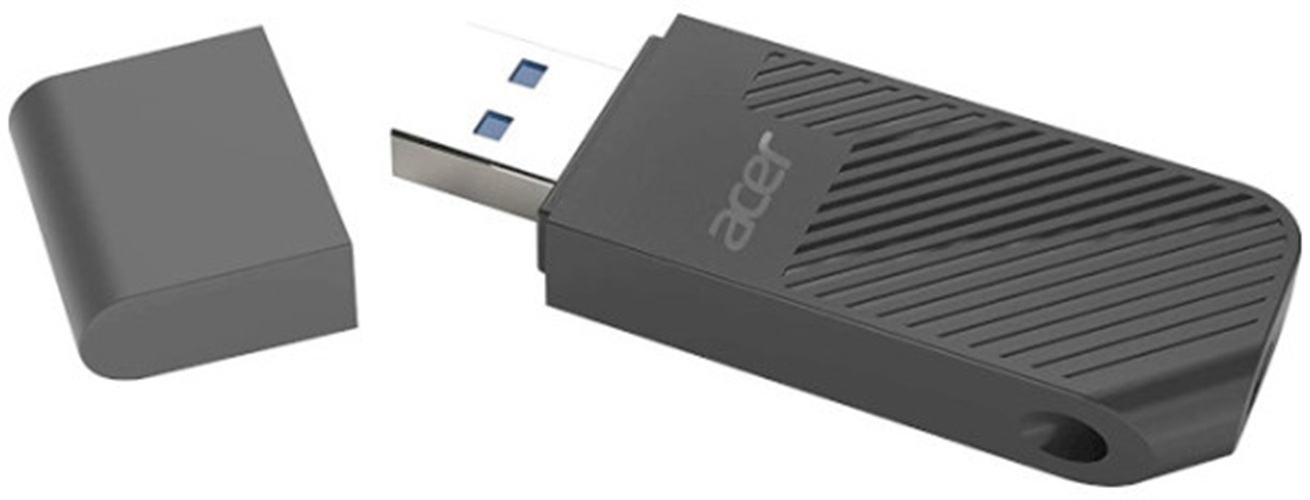Накопитель Acer USB Flash 256GB USB 3.2 UP300 Black, Retail (BL.9BWWA.528) фото2