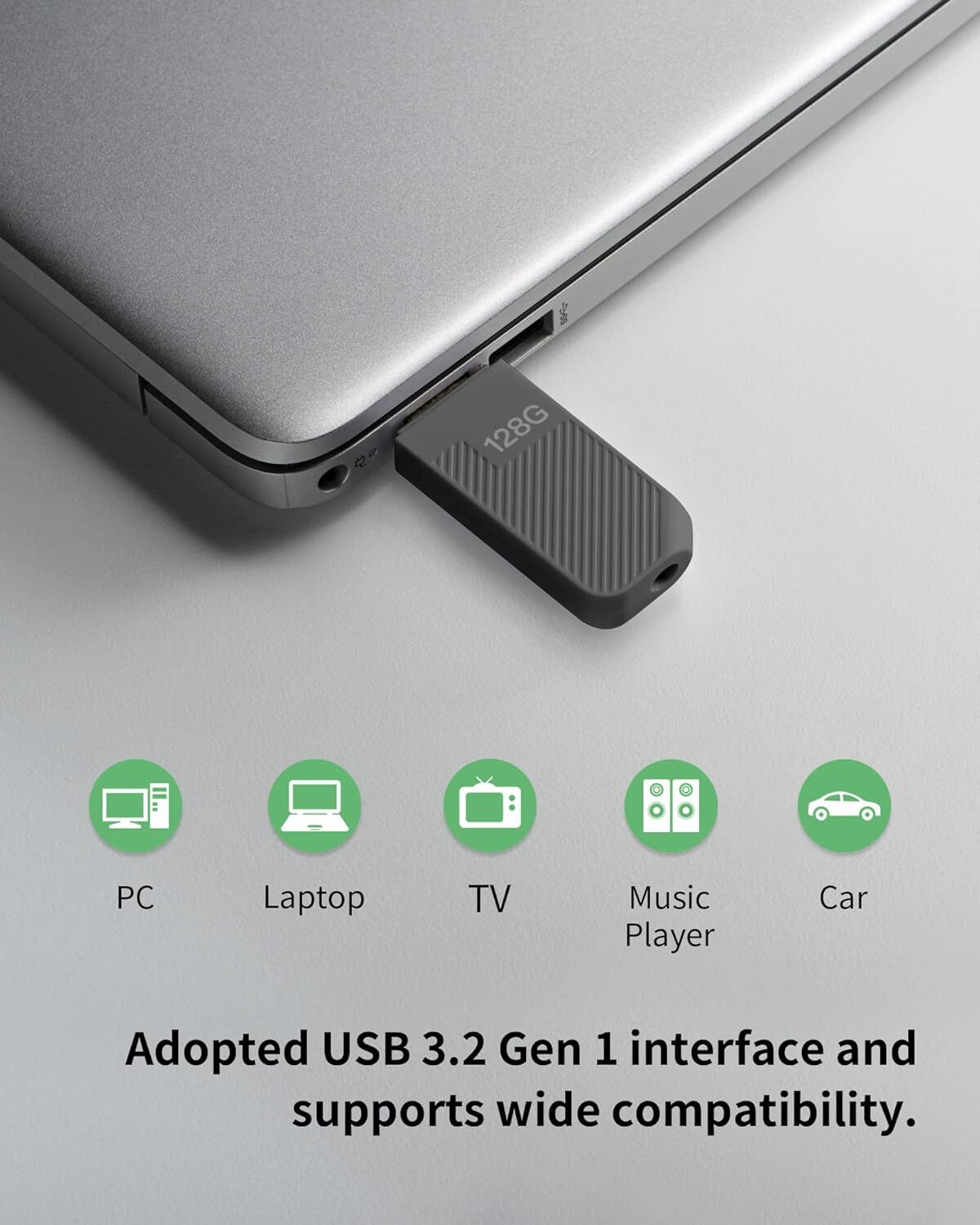 Накопитель Acer USB Flash 256GB USB 3.2 UP300 Black, Retail (BL.9BWWA.528) фото5