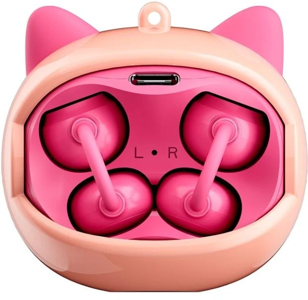 Наушники TWS Blackview AirBuds K1 (Kids) Blushy Pink (6931548328223) фото