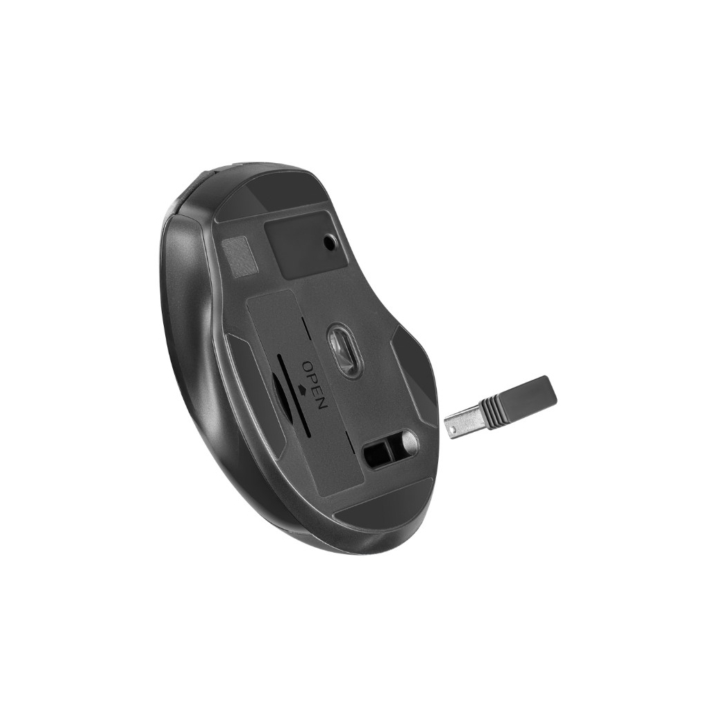 Мышь бесшумная Defender Prime MB-053 6 кн. 1600 dpi черная (52053_Defender) фото4