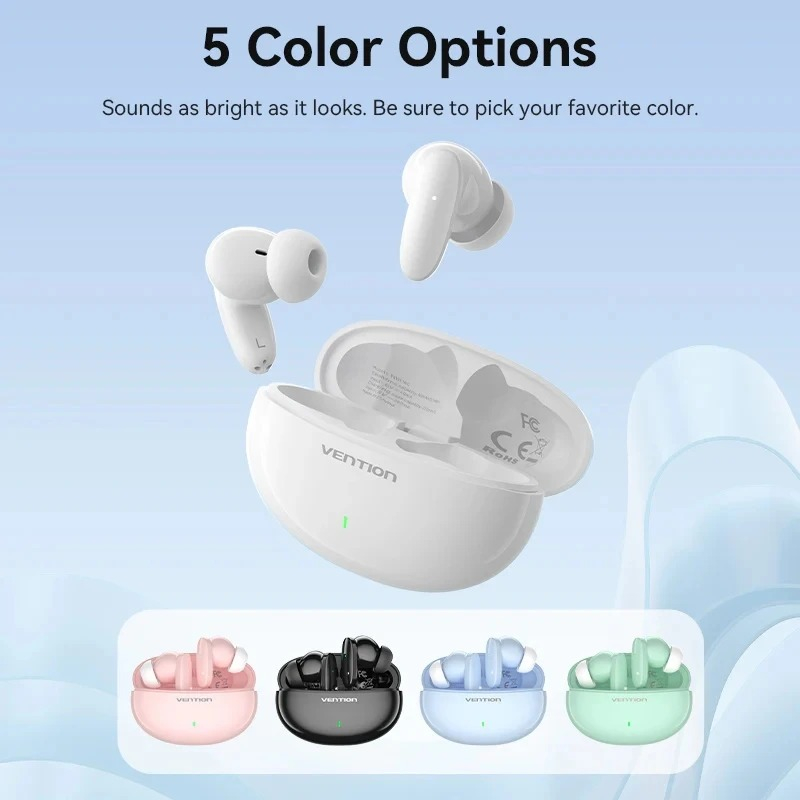 Наушники TWS Vention Elf Earbuds E01 Blue (NBFS0) фото3