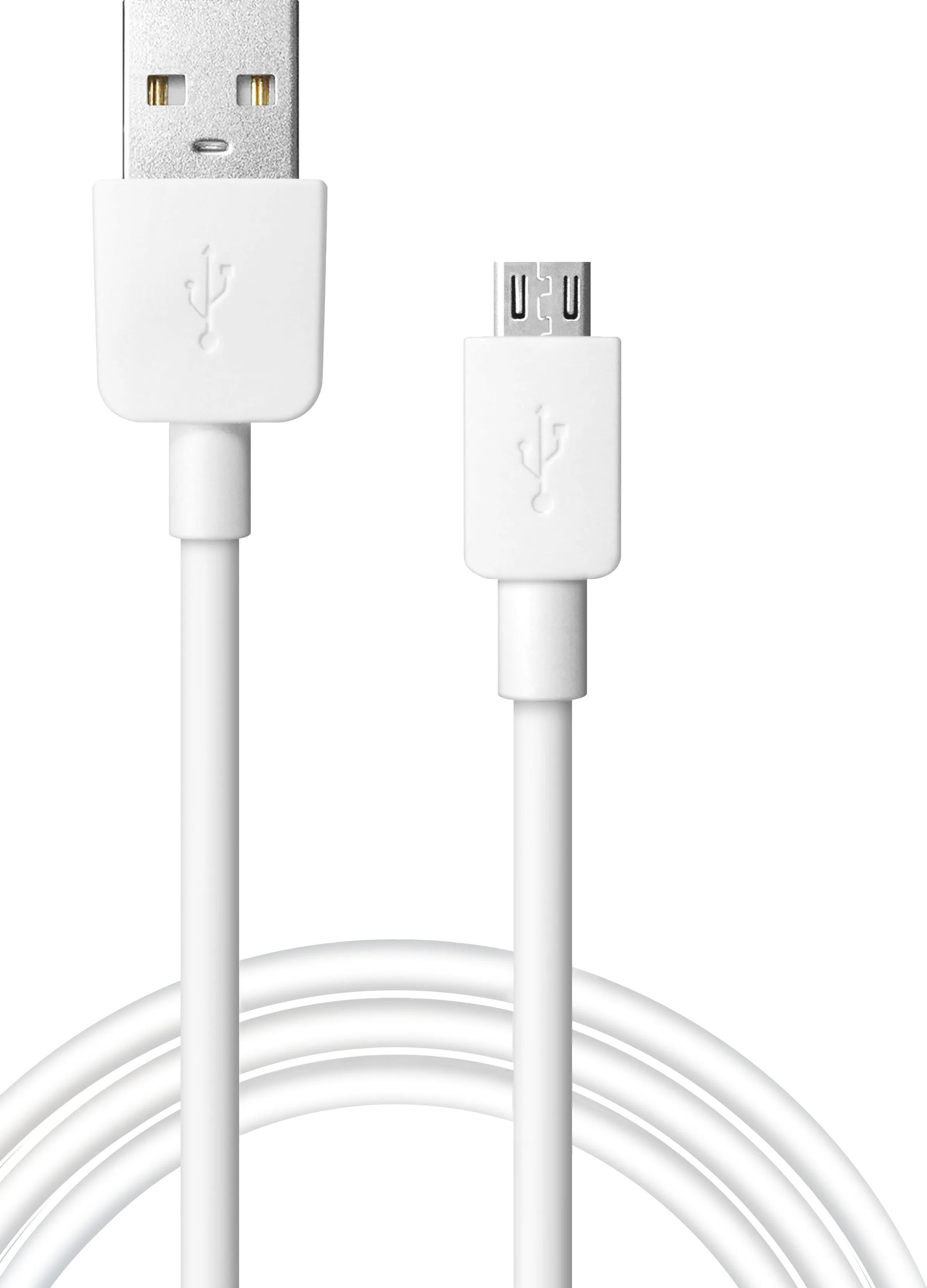 Дата кабель Defender USB 2.0 AM to Micro 5P 1.0m USB08-01M white (87497) фото