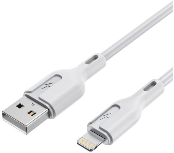 Дата кабель Choetech USB 2.0 AM to Lightning 1.0m 2.4A white (XAL-0003-WH-V2) фото