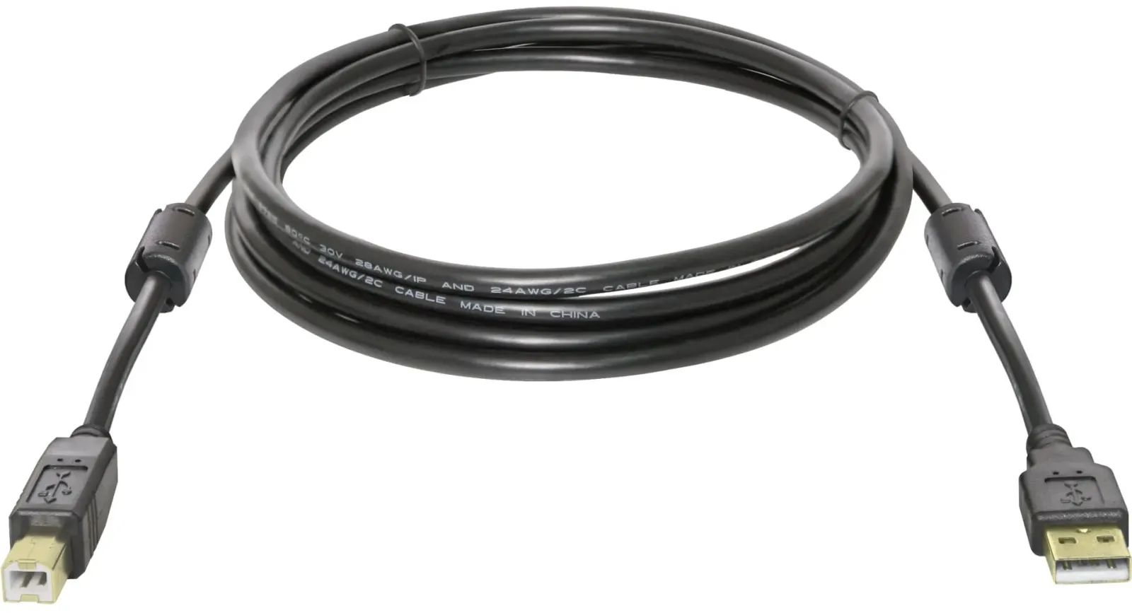Кабель для принтера Defender USB 2.0 AM/BM 1.8m (87430) фото