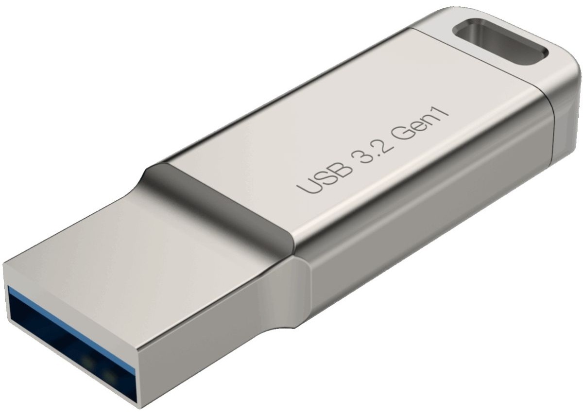 Память Acer USB Flash UP310 64GB USB 3.2 Gen1 Metal, Retail (BL.9BWWA.581) фото