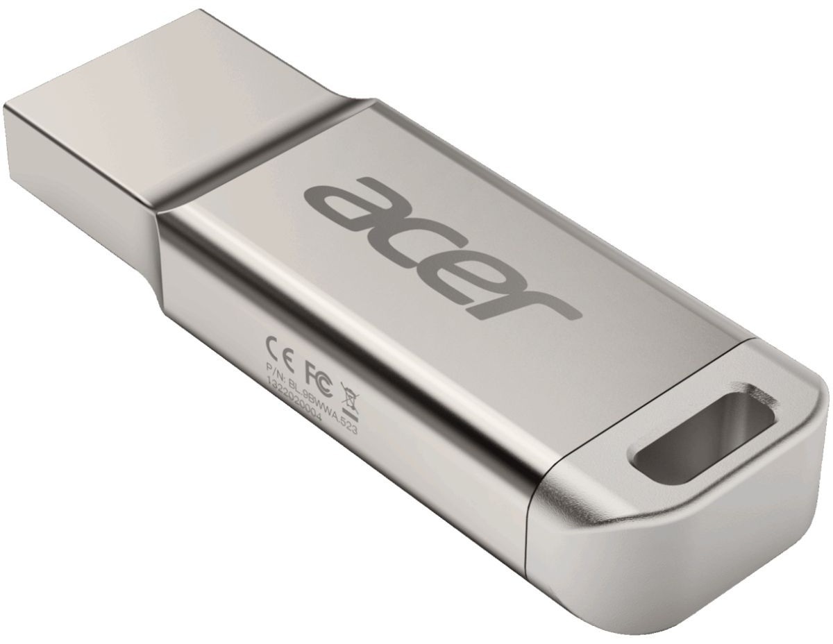 Память Acer USB Flash UP310 64GB USB 3.2 Gen1 Metal, Retail (BL.9BWWA.581) фото