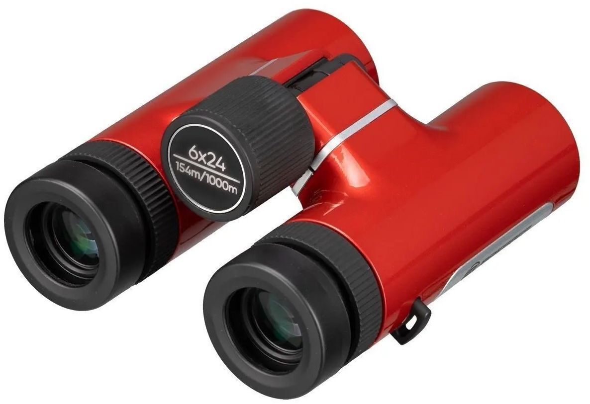 Бинокль Bresser Spirit Compact 6x24 Red (11556) фото