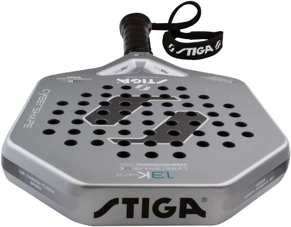 Ракетка для падел тенісу Stiga Racket 1.3K Hard Cybershape (2202-1826-03) фото