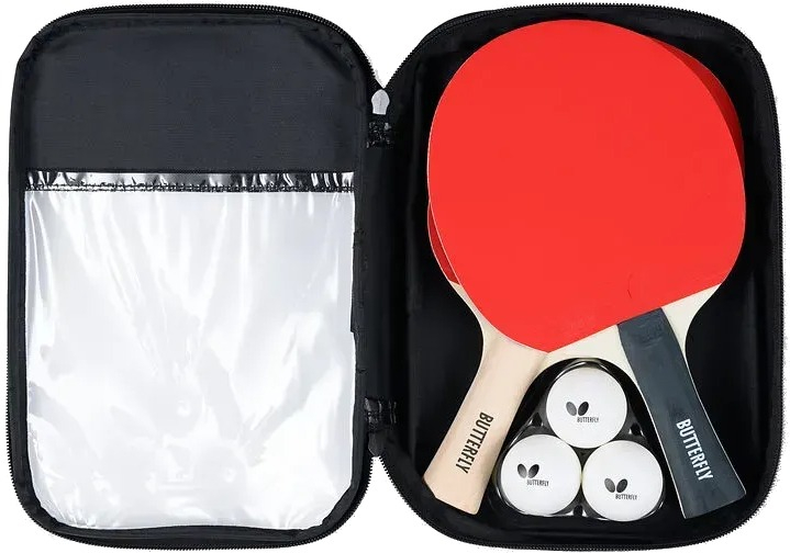 Набор для настольного тенниса Butterfly Racket Set Easy 2 Bats 3 Balls (6257623202) фото3