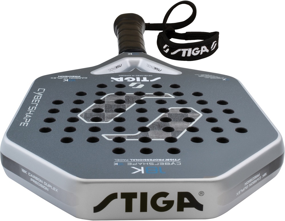 Ракетка для падел тенісу Stiga Racket 18K Cybershape 2V (2202-1722-03) фото4
