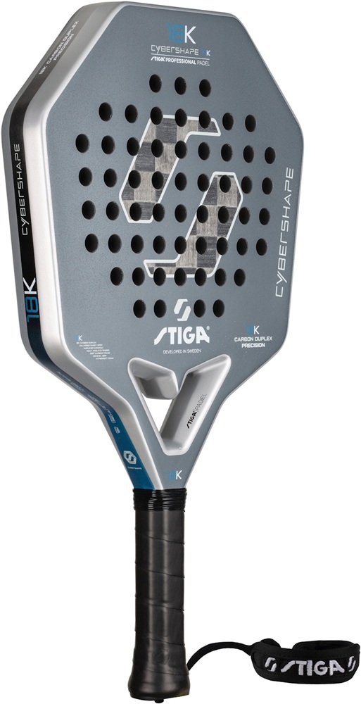 Ракетка для падел тенісу Stiga Racket 18K Cybershape 2V (2202-1722-03) фото2