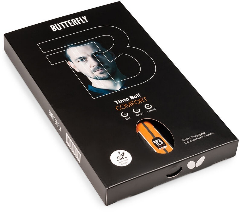 Ракетка для настільного тенісу Butterfly Timo Boll Comfort FL (6110170005) фото4