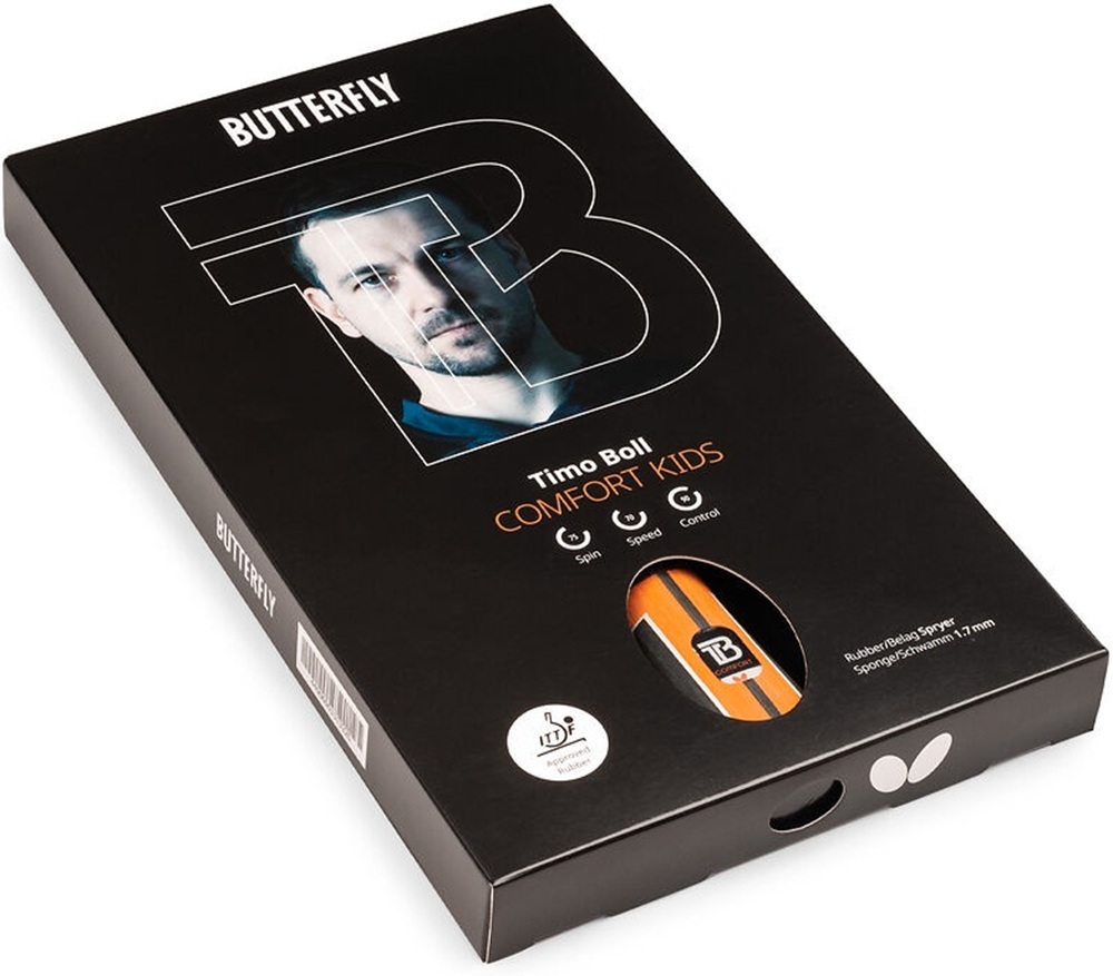 Ракетка для настольного тенниса Butterfly Timo Boll Comfort Junior FL (6110100009) фото4
