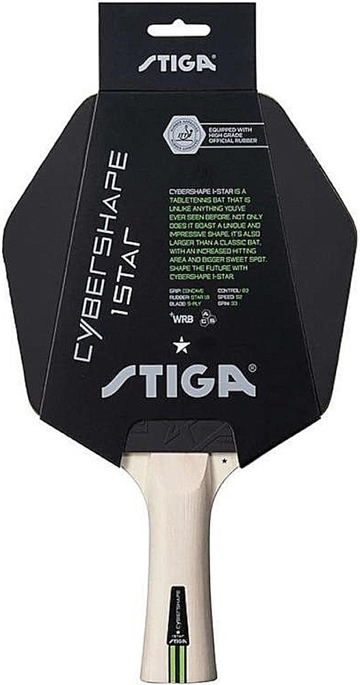 Ракетка для настільного тенісу Stiga Cybershape 1 Star FL (1211-0906-35) фото2