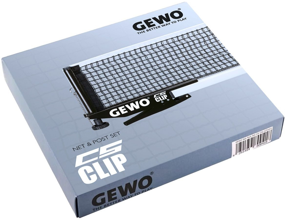 Сітка для настільного тенісу Gewo CS Clip black (89399100) фото3