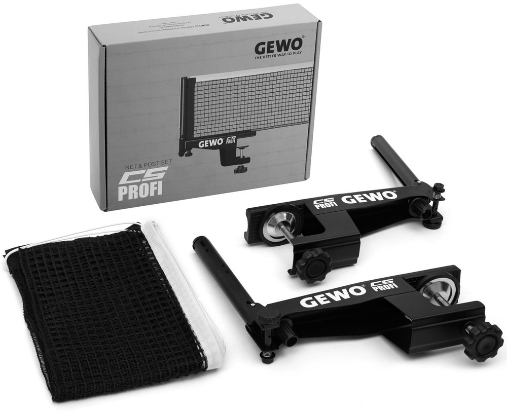 Сітка для настільного тенісу Gewo CS Profi black (89409100) фото