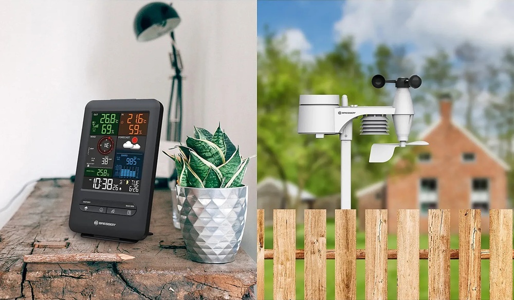 Метеостанция Bresser Weather Center 5-in-1 Beaufort (7002525/12904) фото2