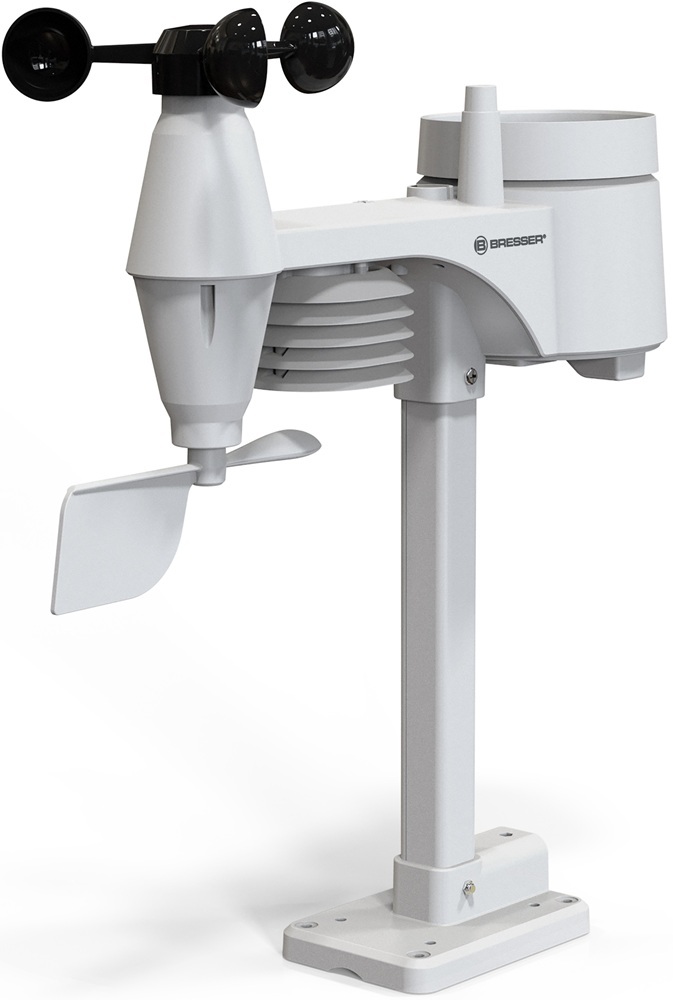 Метеостанция Bresser Weather Center 5-in-1 V WIFI Professional colour (7002585) фото2