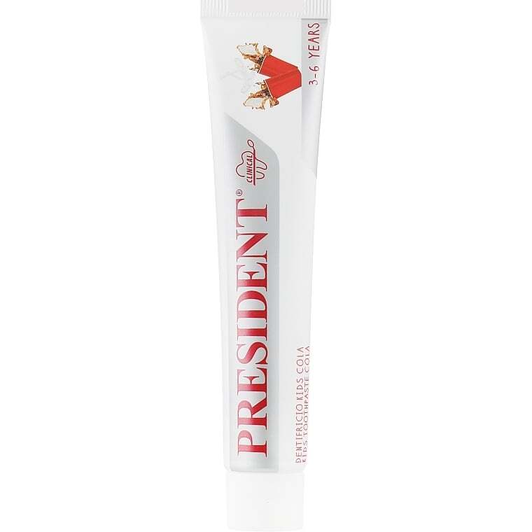 Зубна паста President Toothpaste Kids Cola 3-6 years 50 мл фото2