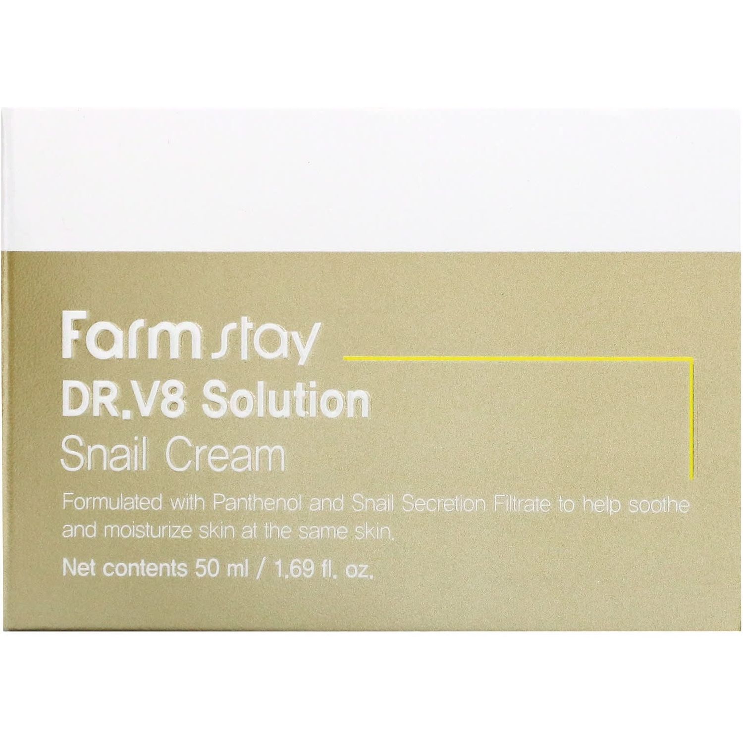 Крем для обличчя FarmStay Dr.V8 Solution Snail Cream 50 мл фото3