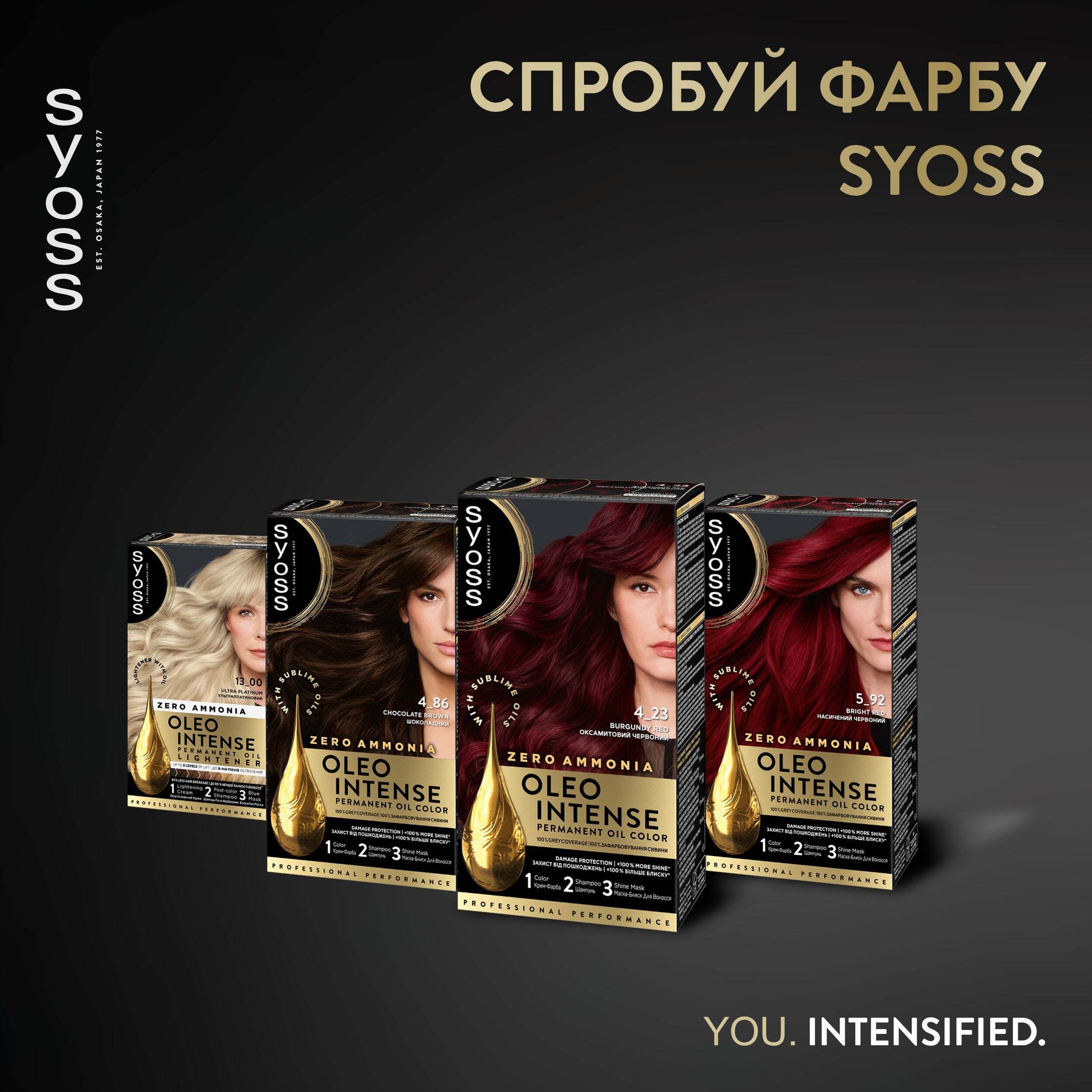 Фарба для волосся Syoss Oleo 4-23 Бургундський червоний фото9