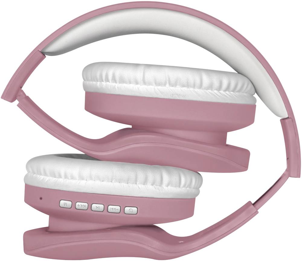 Наушники с микрофоном Defender FreeMotion B525 Bluetooth, white and pink (63528) фото4