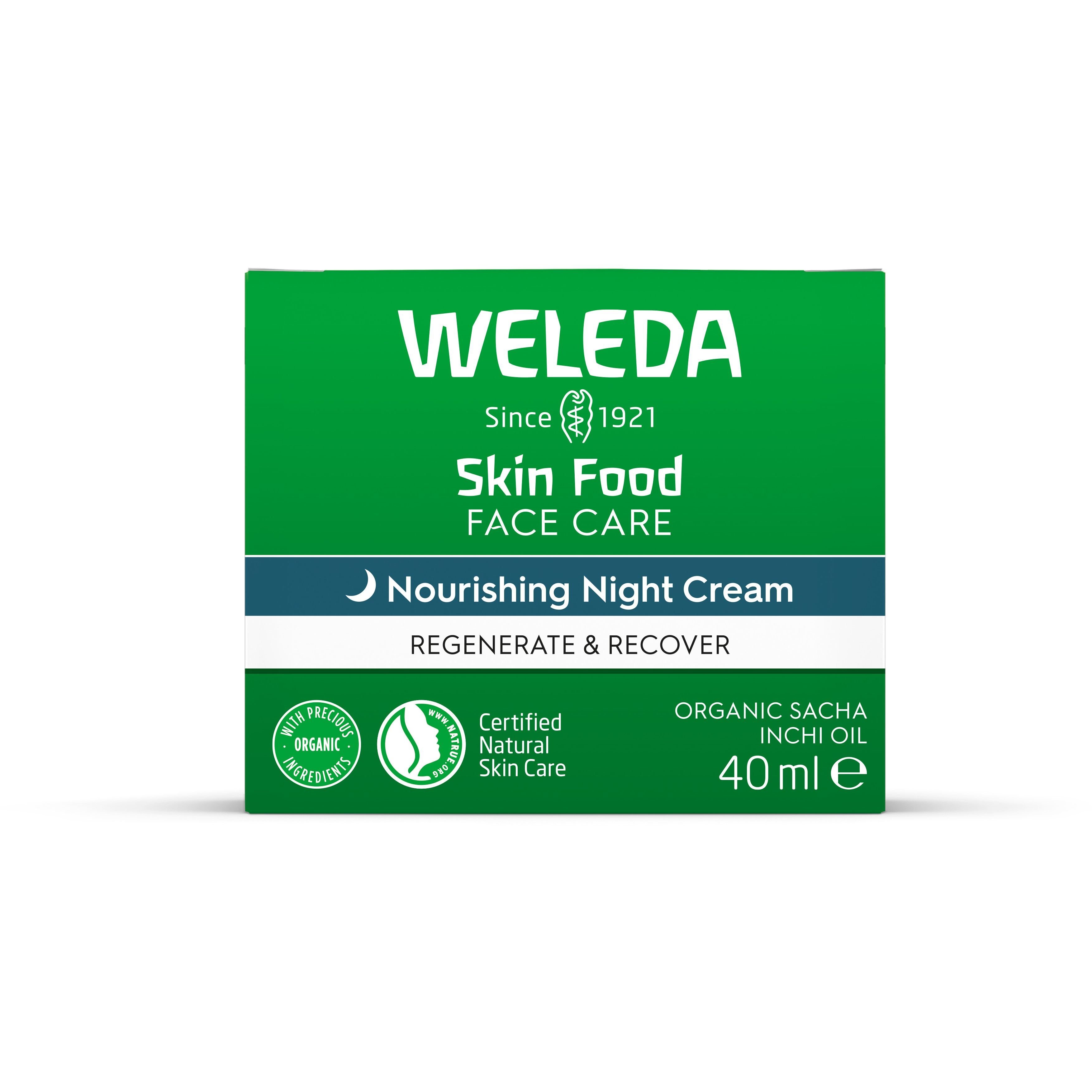 Крем для лица Weleda Скин Фуд питательный ночной 40 мл фото2