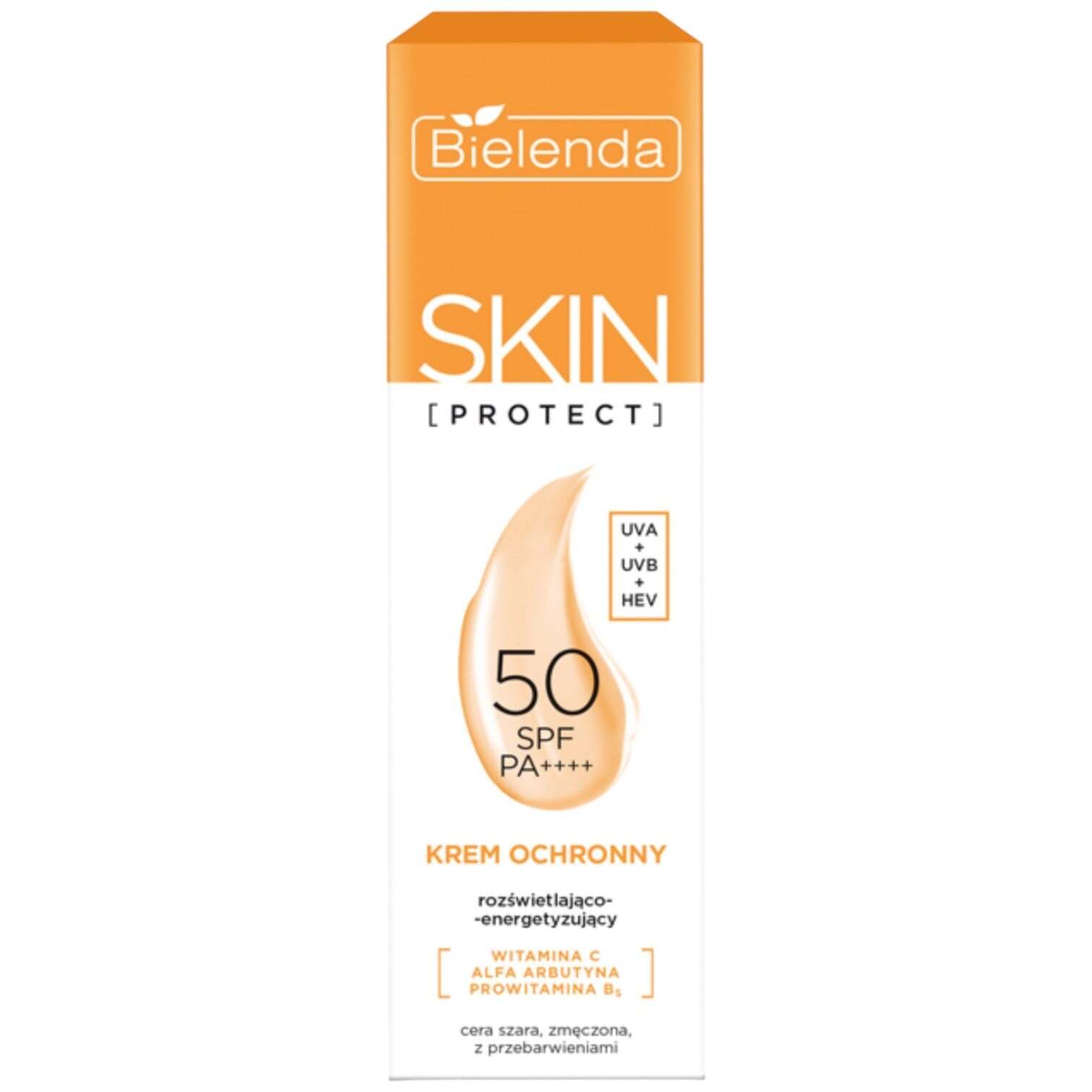 Крем Bielenda Skin Protect SPF 50 тонизирующий 40 мл фото