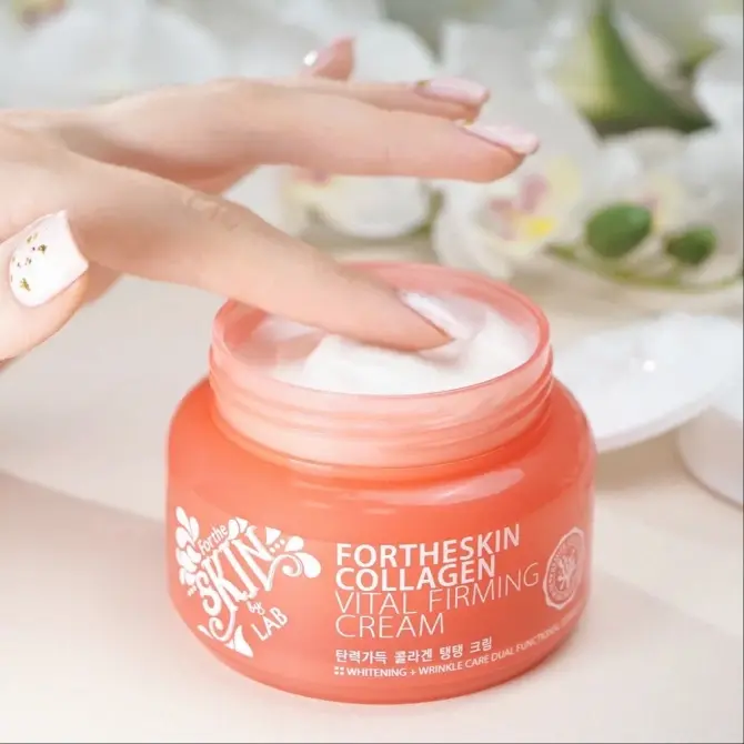 Крем для лица Fortheskin Collagen Vital Firming Cream с коллагеном, 100 мл фото3