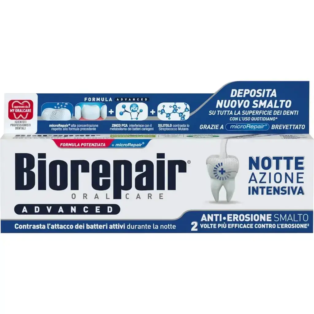 Зубная паста Biorepair Интенсивное ночное восстановление 75 мл фото3