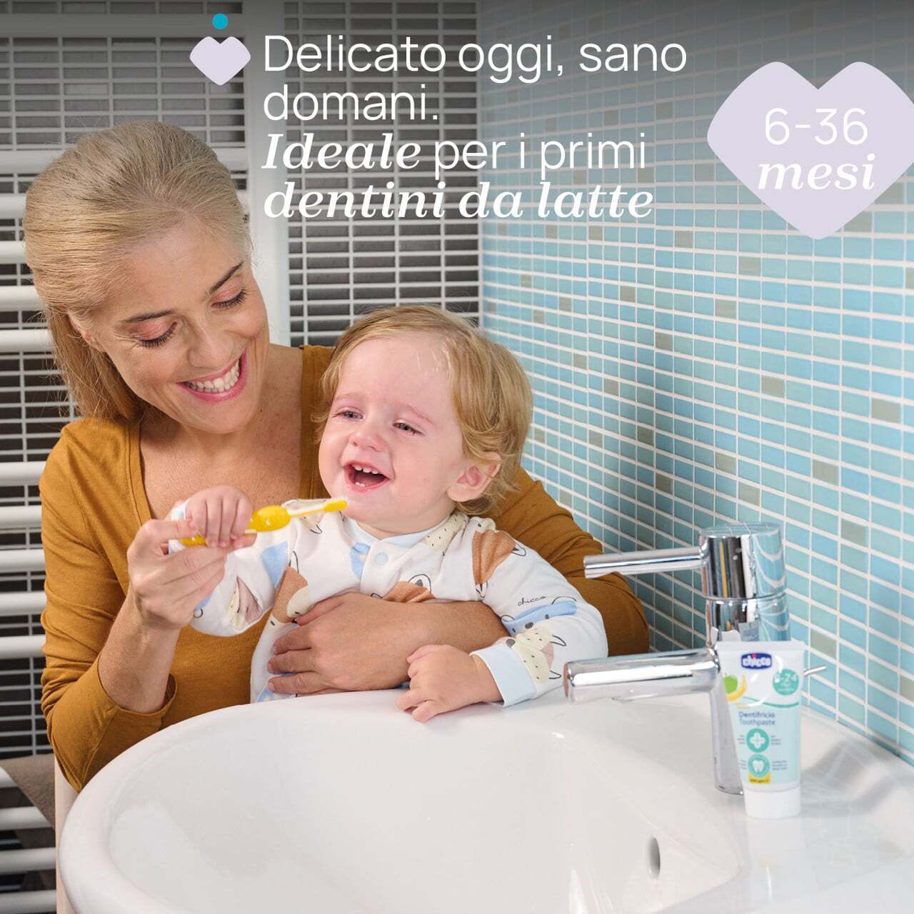 Зубная щетка Chicco для первых зубов, 6-36 мес. розовая (12081.00) фото8
