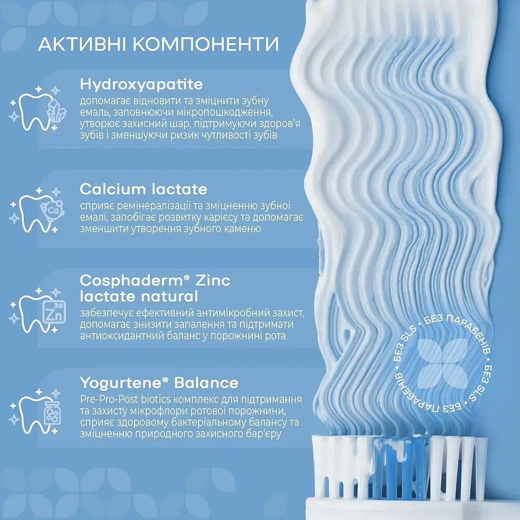 Зубна паста Medosan All-Day Care для комплексного захисту 40 мл фото5